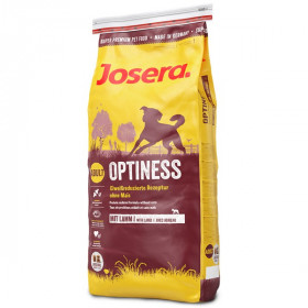 JOSERA Optiness Храна с агнешко и картофи за пораснали кучета от големи породи без царевица 